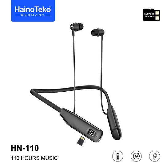 هندزفری بلوتوثی گردنی هاینوتکو مدل Hainoteko HN-110 ا Hainoteko HN-110